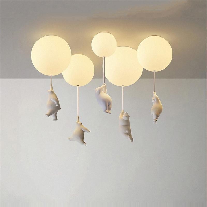 Niki | Balloon Bear Ceiling Light | Playful Bear Design