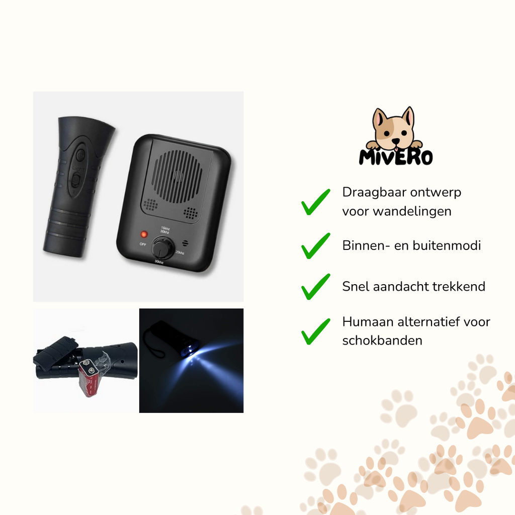 Niki | BarkShield - Ultrasonic Anti-Bark Device