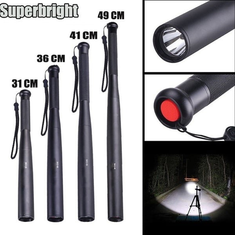 Niki | LED Bat Torch | 3 Light Modes, Aluminum | For Emergencies