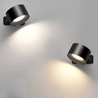 Niki | Battery-Powered Wall Lamp | Rechargeable, 360° Adjustable and Wireless for Bedrooms, Hallways, and Reading Nooks