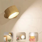 Niki | Battery-Powered Wall Lamp | Rechargeable, 360° Adjustable and Wireless for Bedrooms, Hallways, and Reading Nooks