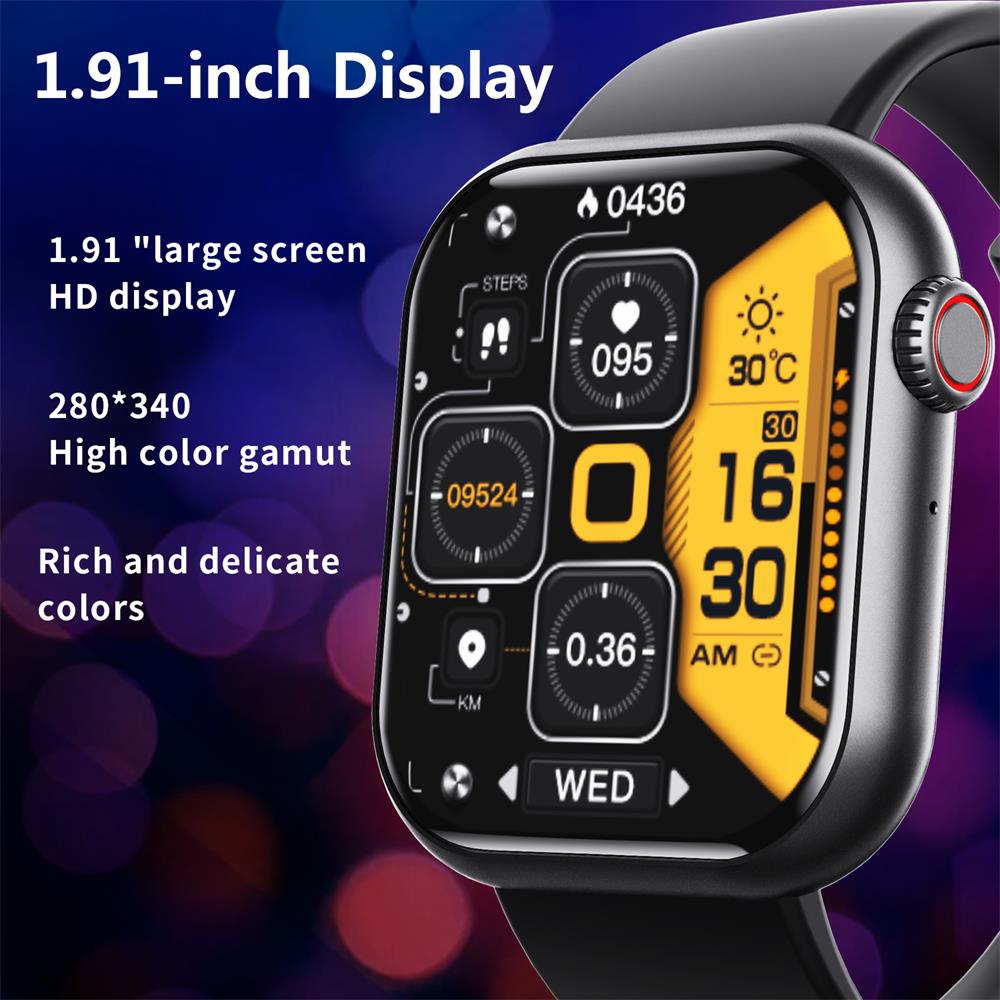 Niki | Blood Glucose Blood Pressure Blood Oxygen Sleep Monitor Waterproof Smartwatch