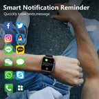 Niki | Blood Glucose Blood Pressure Blood Oxygen Sleep Monitor Waterproof Smartwatch