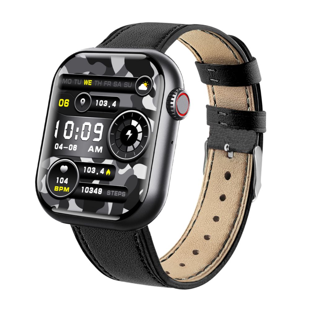 Niki | Blood Glucose Blood Pressure Blood Oxygen Sleep Monitor Waterproof Smartwatch