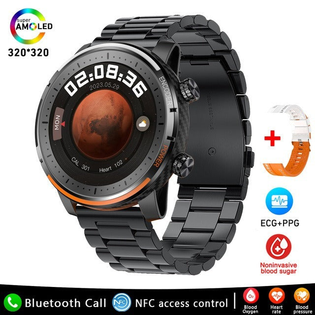 Niki | Blood Glucose Blood Pressure Blood Oxygen Sleep Monitor Waterproof Smartwatch