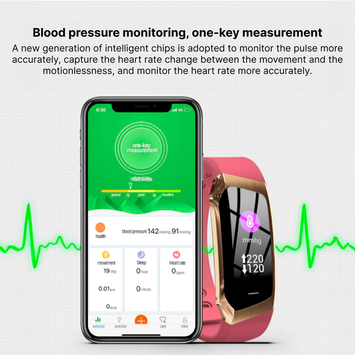 Niki | Blood Pressure Smartwatch and Heart Rate Monitor