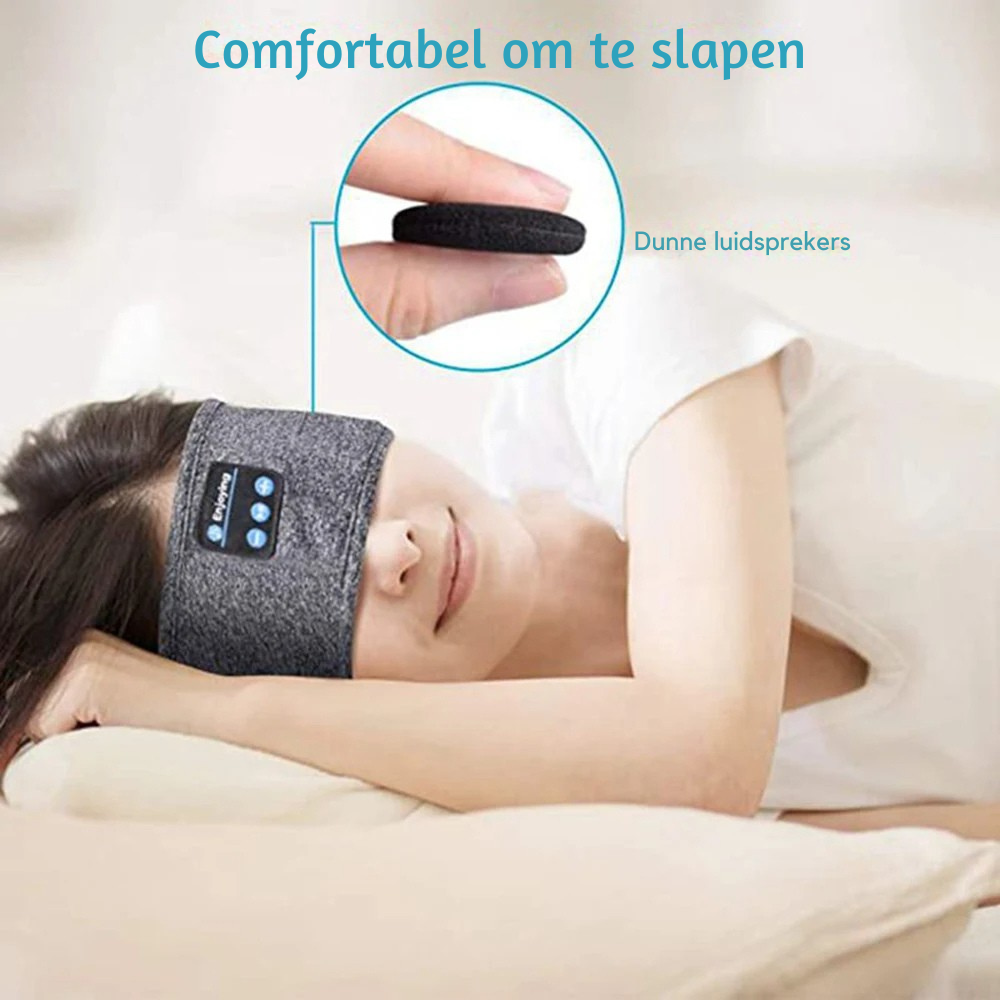 Niki | Bluetooth Headband Sleep Mask with Integrated Headphones