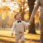 Niki | Boys' Formal Cotton Outfit Set for Toddlers and Kids