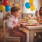 Niki | Boys' Formal Cotton Outfit Set for Toddlers and Kids