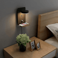 Niki | BrightSpot Night Lamp with Charger – 330° Rotation LED Desk Light with USB Charging Dock