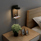 Niki | BrightSpot Night Lamp with Charger – 330° Rotation LED Desk Light with USB Charging Dock