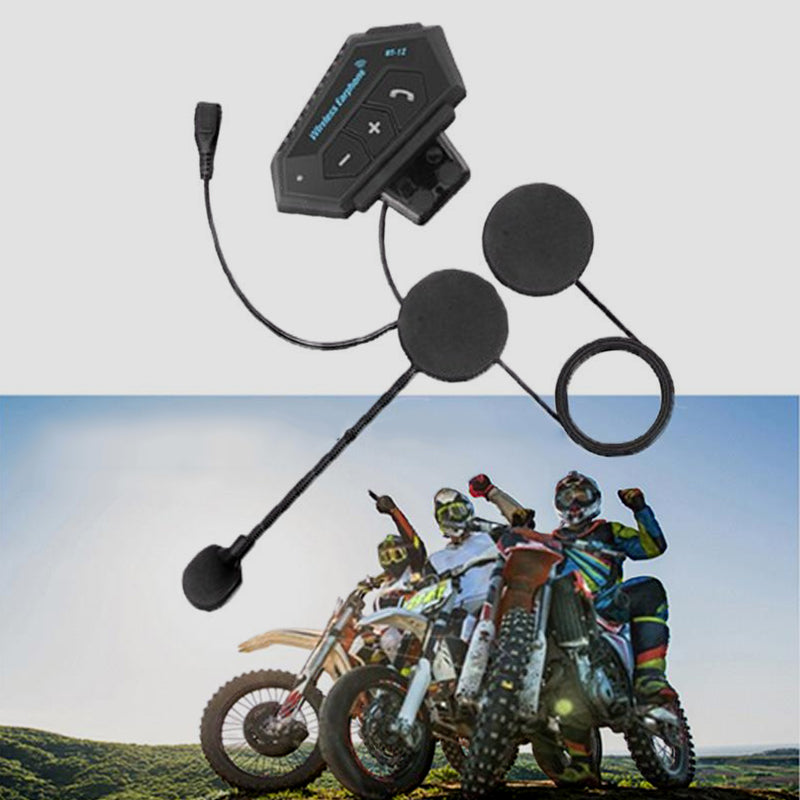 Niki | BT12 Motorcycle Helmet Bluetooth Headset