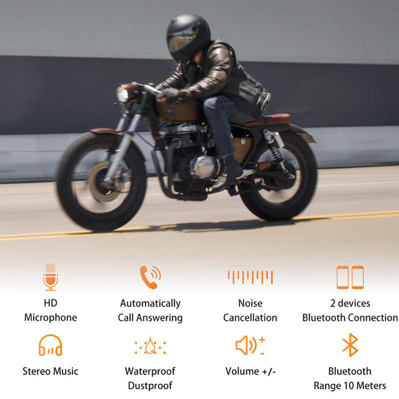 Niki | BT12 Motorcycle Helmet Bluetooth Headset