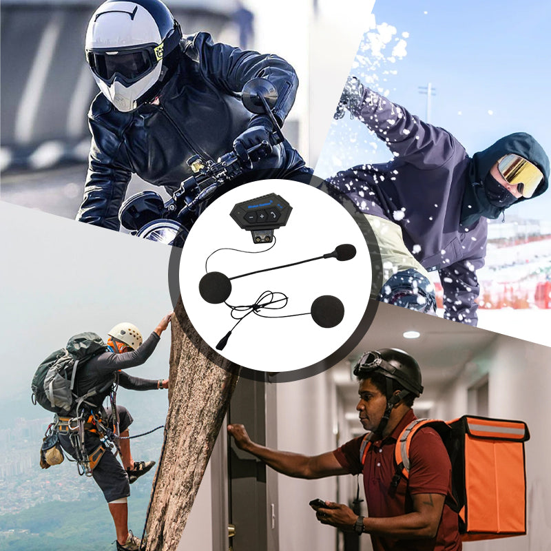 Niki | BT12 Motorcycle Helmet Bluetooth Headset