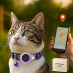 Niki | Cat GPS Tracking Collar | Quick Release Lock, Reflective Design & Durable for Outdoor Safety Adventures