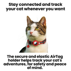 Niki | Cat GPS Tracking Collar | Quick Release Lock, Reflective Design & Durable for Outdoor Safety Adventures