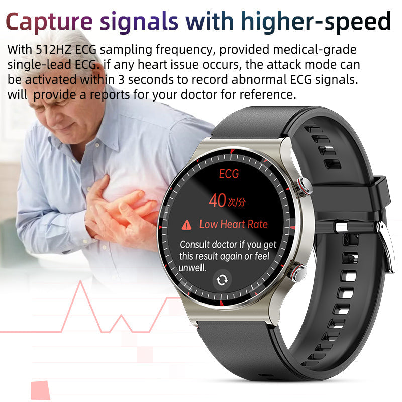 Niki | CFDA EKG Blood Oxygen Heart Rate Health Monitoring Smart Watch