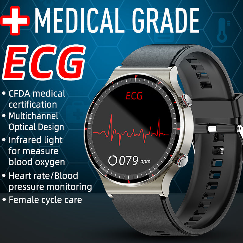 Niki | CFDA EKG Blood Oxygen Heart Rate Health Monitoring Smart Watch