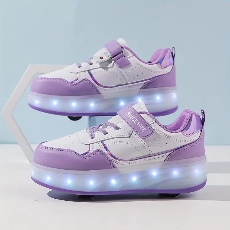 Women's Illuminated Rolling Sneakers