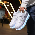 Women's Illuminated Rolling Sneakers