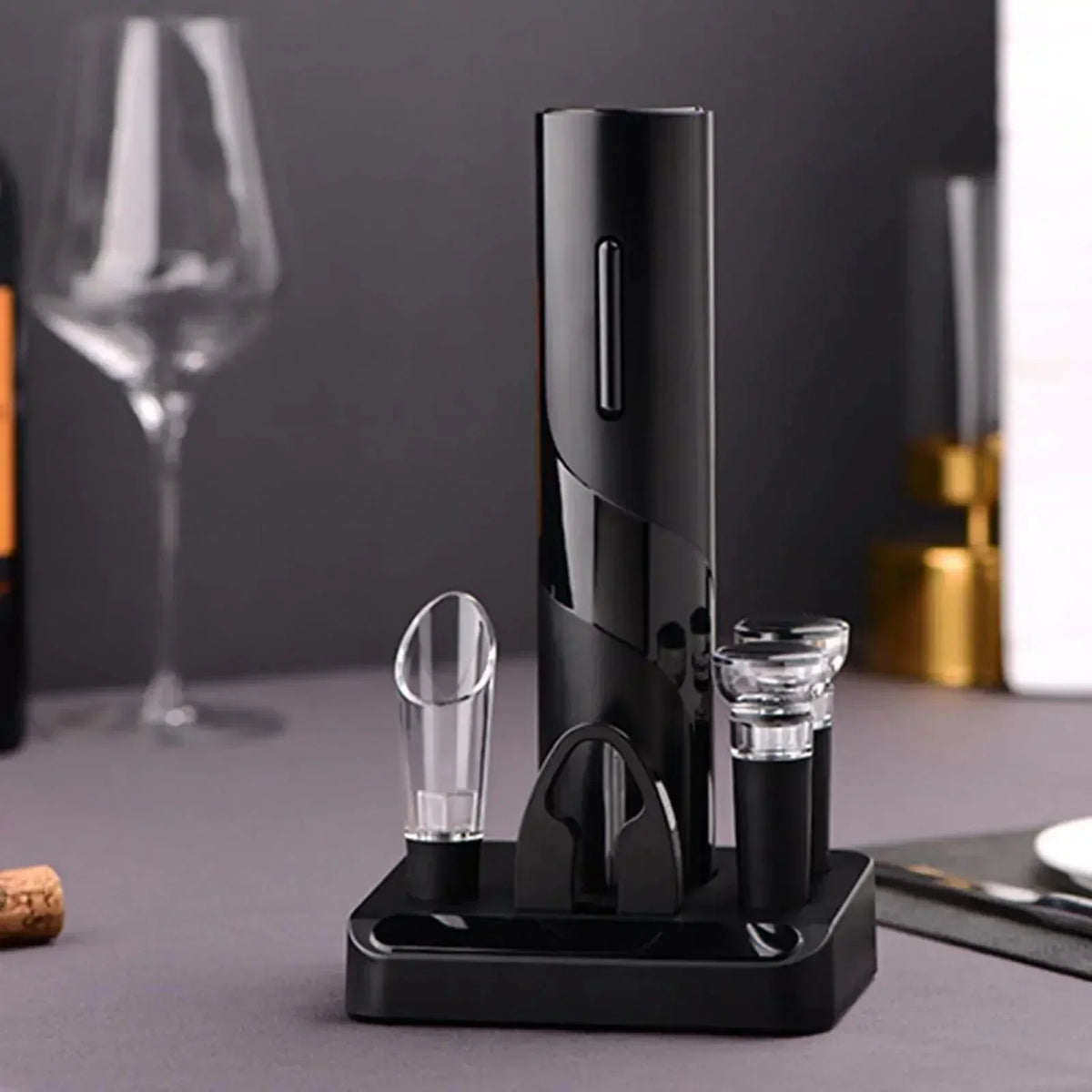 Niki |-Click Automatic Wine Opener with Foil Cutter