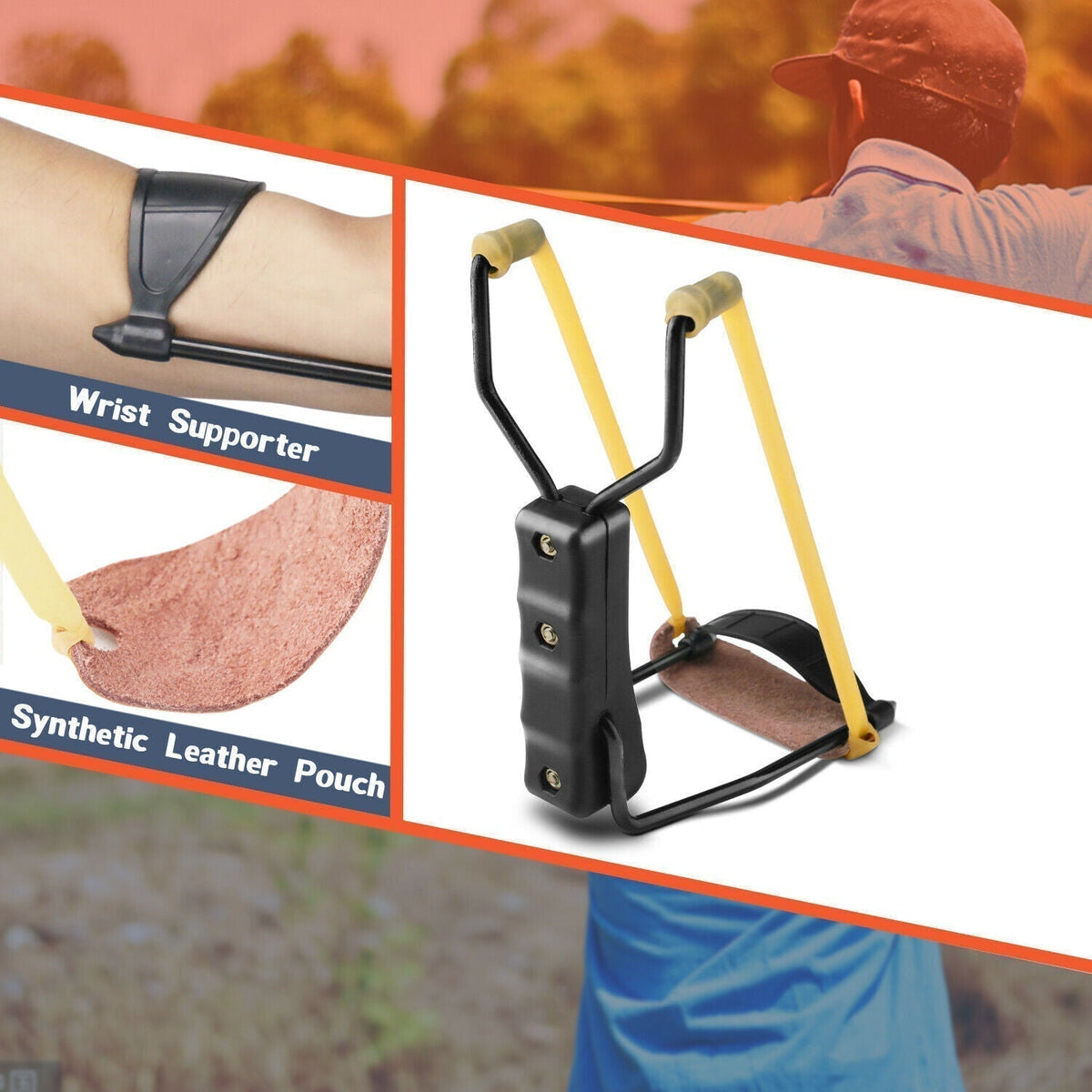 Niki | Collapsible slingshot for the wrist.