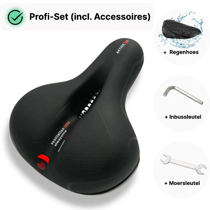 Niki | Comfort Bicycle Saddle with Ventilation Zone