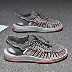Comfortable Woven Strap Sandals