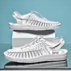 Comfortable Woven Strap Sandals