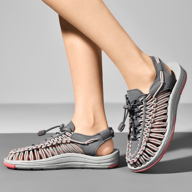 Comfortable Woven Strap Sandals