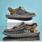 Comfortable Woven Strap Sandals