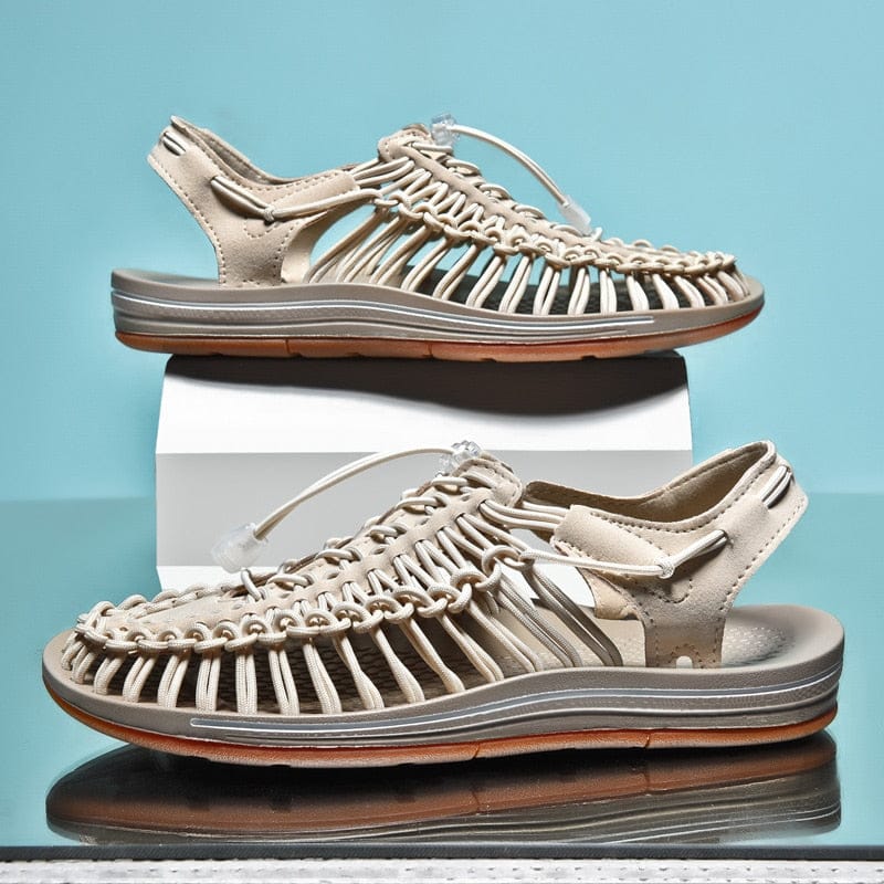 Comfortable Woven Strap Sandals