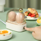 Niki | Compact Electric Egg Cooker with Dome Lid