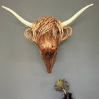 Niki | Cow Wall Sculpture – Bowie