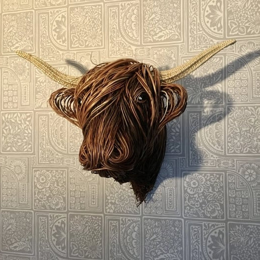 Niki | Cow Wall Sculpture – Bowie