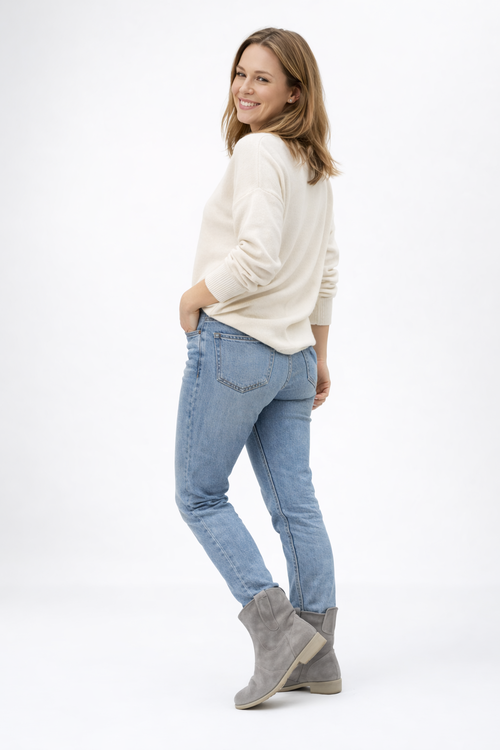 Niki | Effortless Vintage Cowboy Ankle Boots
