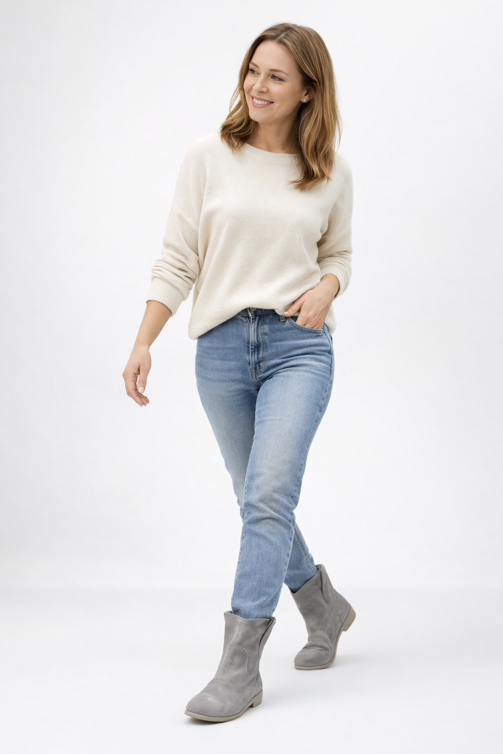Niki | Effortless Vintage Cowboy Ankle Boots