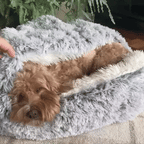 Niki | Cozy Cave Pet Bed | Calming and Comfortable Dog Bed for Deep Relaxation