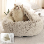 Niki | Cozy Cave Pet Bed | Calming and Comfortable Dog Bed for Deep Relaxation