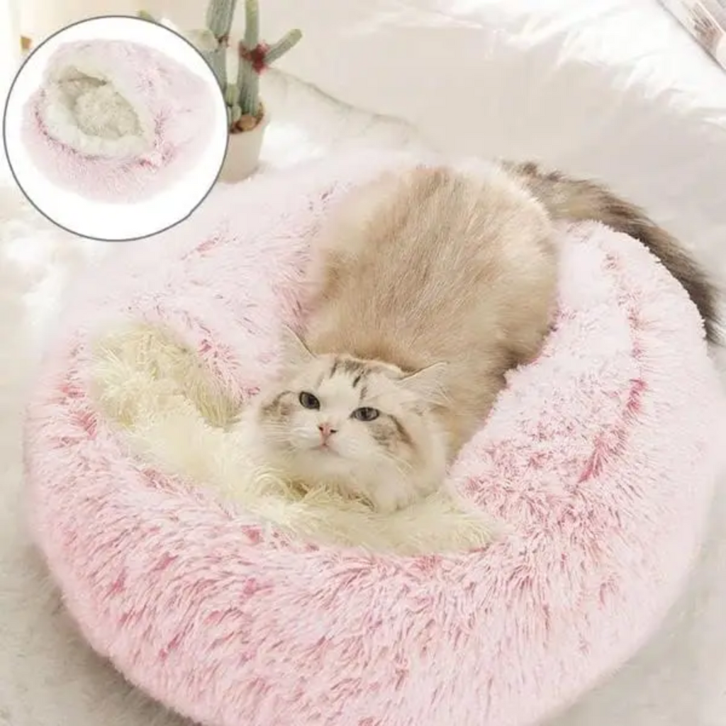 Niki | Cozy Cave Pet Bed | Calming and Comfortable Dog Bed for Deep Relaxation