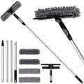 Niki | Crystal Clear Window Cleaner – Professional 2-in-1 Telescopic Window and Glass Cleaning System