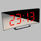 Niki | Curved Display LED Alarm Clock with Snooze