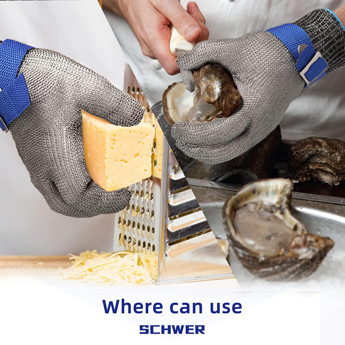 Niki | Cut Resistant Kitchen Gloves for Food Prep