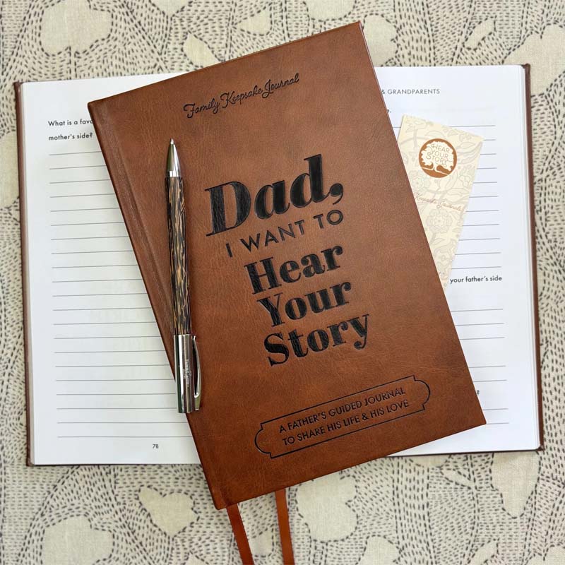Niki | Dad's Story Book | Guided Journal | 250+ Prompts