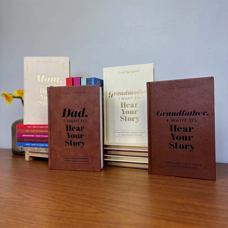 Niki | Dad's Story Book | Guided Journal | 250+ Prompts