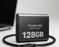 Niki | DataSprint External SSD 128GB – Fast USB-C Storage up to 1050 MB/s