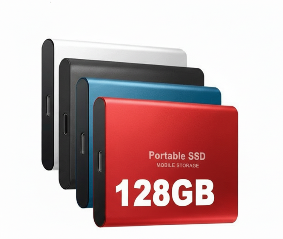 Niki | DataSprint External SSD 128GB – Fast USB-C Storage up to 1050 MB/s