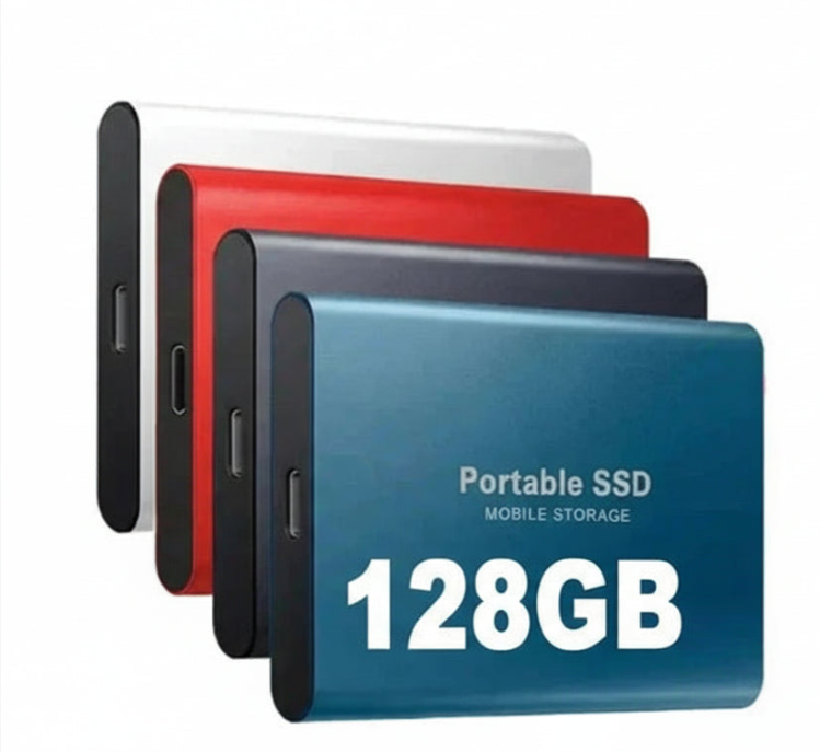 Niki | DataSprint External SSD 128GB – Fast USB-C Storage up to 1050 MB/s