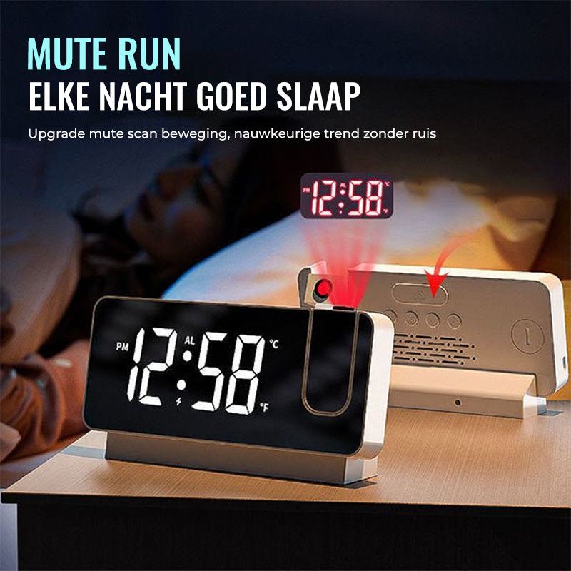 Niki | Digital Projection Clock with Built-in Night Light