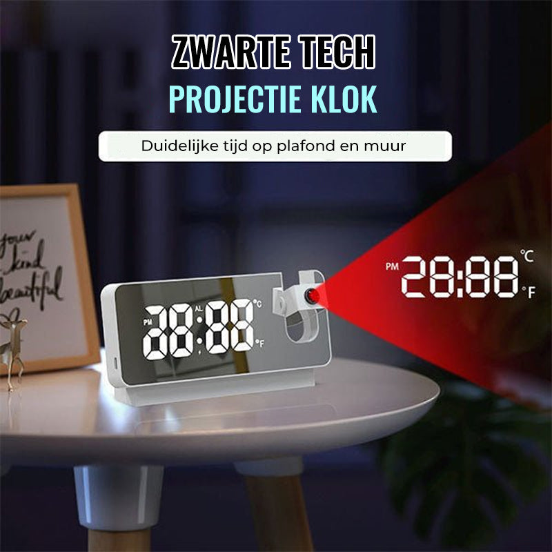 Niki | Digital Projection Clock with Built-in Night Light